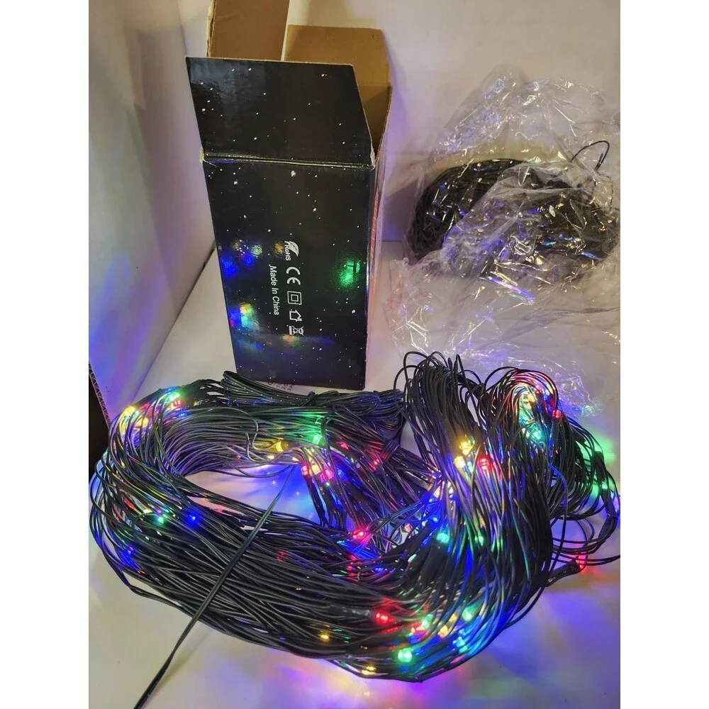 Set Of 2 Christmas Net Lights
